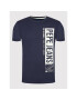 Pepe Jeans Tricou Alfie D PM508259 Bleumarin Slim Fit - Pled.ro