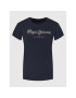 Pepe Jeans Tricou Beatrice PL504434 Bleumarin Slim Fit - Pled.ro