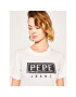 Pepe Jeans Tricou Charis PL504443 Alb Regular Fit - Pled.ro