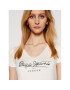 Pepe Jeans Tricou Charlotte PL504832 Alb Regular Fit - Pled.ro