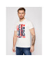 Pepe Jeans Tricou Davy PM507739 Alb Regular Fit - Pled.ro