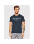 Pepe Jeans Tricou Essential PM508272 Bleumarin Regular Fit - Pled.ro