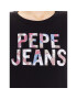 Pepe Jeans Tricou Luna PL505394 Negru Regular Fit - Pled.ro