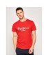 Pepe Jeans Tricou Merton PM507167 Roșu Regular Fit - Pled.ro