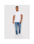 Pepe Jeans Tricou Original Basic 3 N PM508212 Alb Slim Fit - Pled.ro