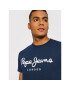 Pepe Jeans Tricou Original PM508210 Bleumarin Slim Fit - Pled.ro