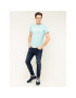 Pepe Jeans Tricou Original Stretch PM501594 Albastru Slim Fit - Pled.ro