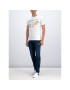 Pepe Jeans Tricou PM506562 Alb Slim Fit - Pled.ro