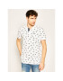 Pepe Jeans Tricou polo Lacy PM541416 Alb Regular Fit - Pled.ro