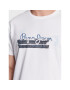 Pepe Jeans Tricou Rafa PM508673 Alb Regular Fit - Pled.ro