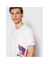 Pepe Jeans Tricou Ronny PM508021 Alb Regular Fit - Pled.ro