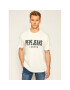 Pepe Jeans Tricou Salvador PM507273 Bej Relaxed Fit - Pled.ro