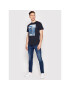 Pepe Jeans Tricou Sawyer PM508542 Bleumarin Slim Fit - Pled.ro