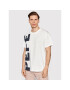 Pepe Jeans Tricou Shedrick PM508374 Alb Relaxed Fit - Pled.ro