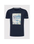 Pepe Jeans Tricou Teller PM508377 Bleumarin Regular Fit - Pled.ro