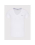 Pepe Jeans Tricou Violette PL505067 Alb Slim Fit - Pled.ro