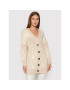 Peserico Cardigan S99113F03 Bej Oversize - Pled.ro