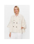 Peserico Trench S21374 Écru Relaxed Fit - Pled.ro