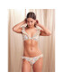 Pieces Bikini partea de jos 17134618 Alb - Pled.ro