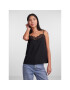 Pieces Top 17132739 Negru Regular Fit - Pled.ro