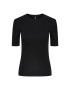 Pieces Tricou 17133700 Negru Slim Fit - Pled.ro