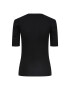 Pieces Tricou 17133700 Negru Slim Fit - Pled.ro