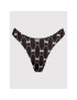 Pinko Bikini partea de jos Baicoli 1G17FF Y7YA Negru - Pled.ro