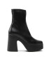 Pinko Botine -Coriandolo Tronchetto Negru - Pled.ro