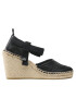 Pinko Espadrile Patty Sandalo PE 22 BLKS1 1H211A Y86A Negru - Pled.ro