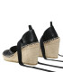 Pinko Espadrile Patty Sandalo PE 22 BLKS1 1H211A Y86A Negru - Pled.ro