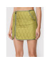 Pinko Fustă mini Giacinta 1G17Y5 Y828 Verde Regular Fit - Pled.ro