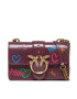 Pinko Geantă Love Mini Icon Street Art Love Cl AL 22-23 PLTT 1P22SF A043 Vișiniu - Pled.ro