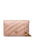 Pinko Geantă Twins Classic Maxi Quilt 1 Cl . AI 22-23 PLTT 1P22UE A03J Roz - Pled.ro