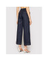 Pinko Pantaloni culotte Sottocasa 20211 PSPG 1N134R 8506 Bleumarin Relaxed Fit - Pled.ro