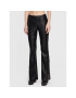 Pinko Pantaloni din imitație de piele Myrthus 1G186K 7105 Negru Tight Fit - Pled.ro