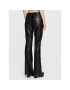 Pinko Pantaloni din imitație de piele Myrthus 1G186K 7105 Negru Tight Fit - Pled.ro