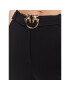 Pinko Pantaloni din material 100309 A0KD Negru Regular Fit - Pled.ro