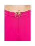 Pinko Pantaloni din material 100309 A0KD Roz Regular Fit - Pled.ro