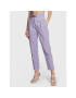 Pinko Pantaloni din material Ariel 100225 A0G7 Violet Slim Fit - Pled.ro