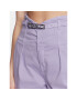 Pinko Pantaloni din material Ariel 100225 A0G7 Violet Slim Fit - Pled.ro