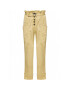 Pinko Pantaloni din material Botanica 1N137D Y7M5 Bej Regular Fit - Pled.ro