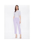 Pinko Pantaloni din material Natalia 100052 7624 Violet Regular Fit - Pled.ro