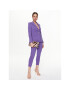 Pinko Pantaloni din material Perfetto 100152 A0HM Violet Regular Fit - Pled.ro