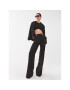 Pinko Pantaloni din material Sbozzare 100055 A14I Negru Relaxed Fit - Pled.ro