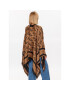 Pinko Poncho Pedante 100527 A0K6 Maro Relaxed Fit - Pled.ro