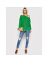 Pinko Pulover Cadiz 1G16YG Y7ZM Verde Relaxed Fit - Pled.ro