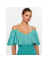 Pinko Rochie cocktail La Carlota 100034 A0GI Verde Regular Fit - Pled.ro