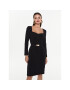 Pinko Rochie cocktail Mendosa 100559 7624 Negru Regular Fit - Pled.ro