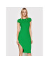 Pinko Rochie de zi Lerida 1G177H Y7VZ Verde Slim Fit - Pled.ro