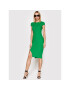 Pinko Rochie de zi Lerida 1G177H Y7VZ Verde Slim Fit - Pled.ro